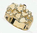 14k Nugget Ring