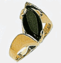 Womens Onyx Ring