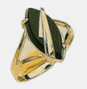 Womens Onyx Ring