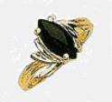 Womens Onyx Ring