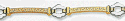 14k Imported Two Tone Bracelet